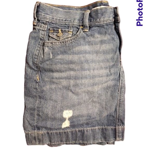 Old Navy Denim Skirt - Picture 3 of 5